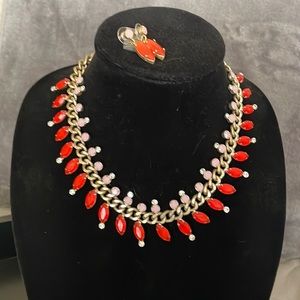 Ann Taylor Loft Necklaces and Drop Post Earrings